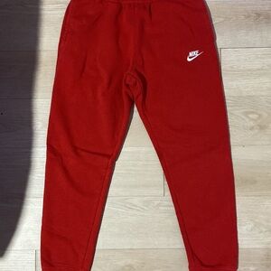 Nike Kids Bright Red Sweatpants